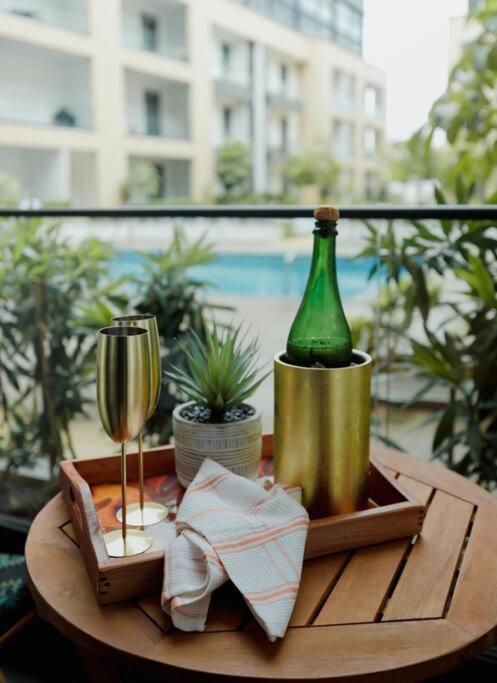 Enjoy Luxury Studio W/Pool @Embassy Gardens 아크라 외부 사진